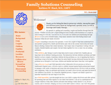 Tablet Screenshot of familysolutionscounselingga.com